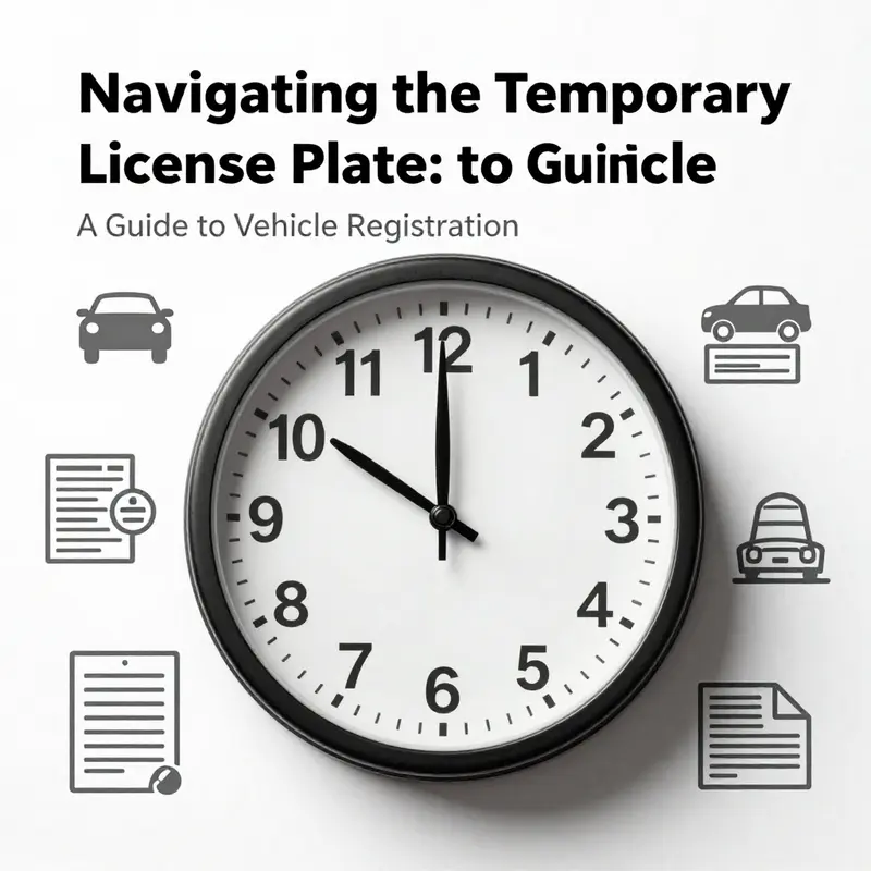 An overview of how temporary licenses facilitate initial vehicle operation.