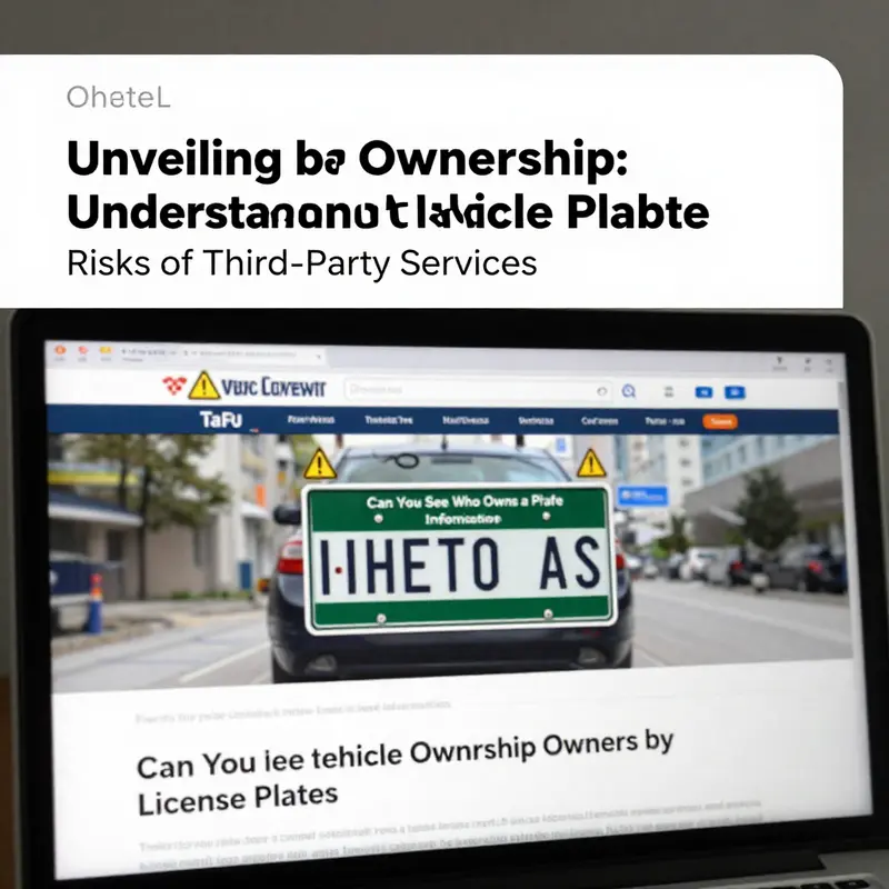 Understanding the legal context of vehicle ownership information.