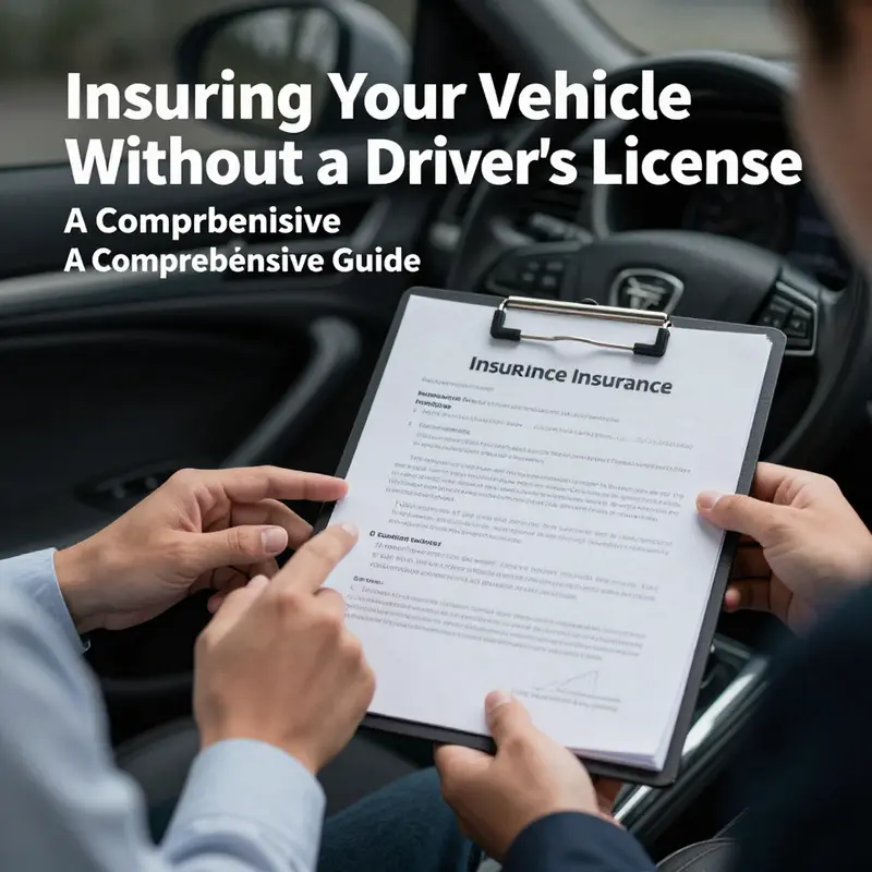 A detailed insight into the principles of vehicle insurance without a driver’s license.