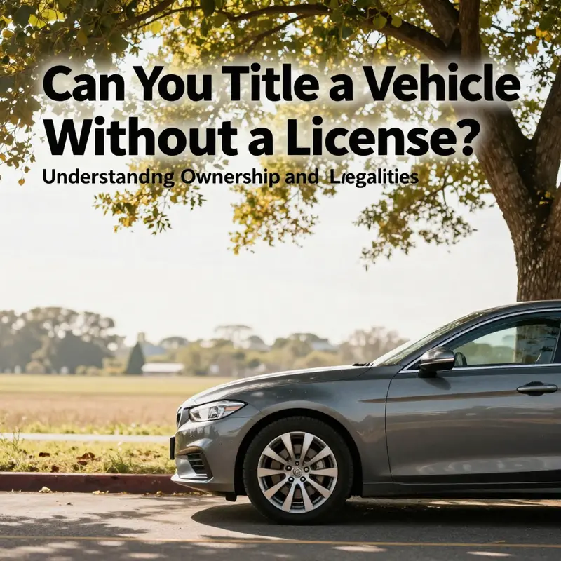 A serene image of a car symbolizing vehicle ownership and the journey beyond licensing.