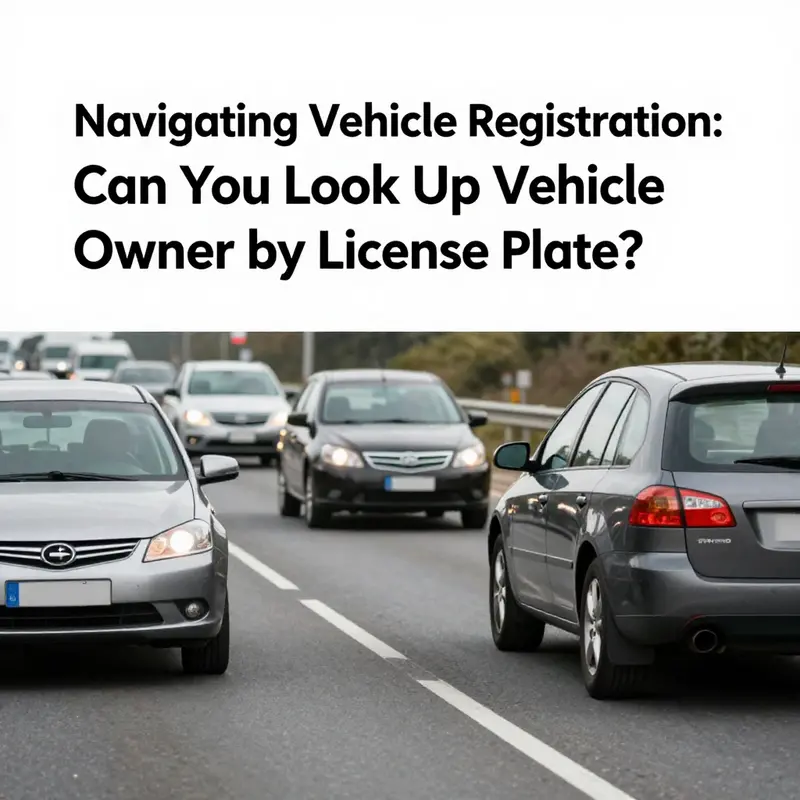 Different vehicles in a street setting showcasing the topic of vehicle ownership inquiries.