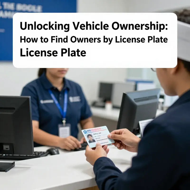 An illustrative interface of the Traffic Management 12123 App for accessing vehicle owner information.