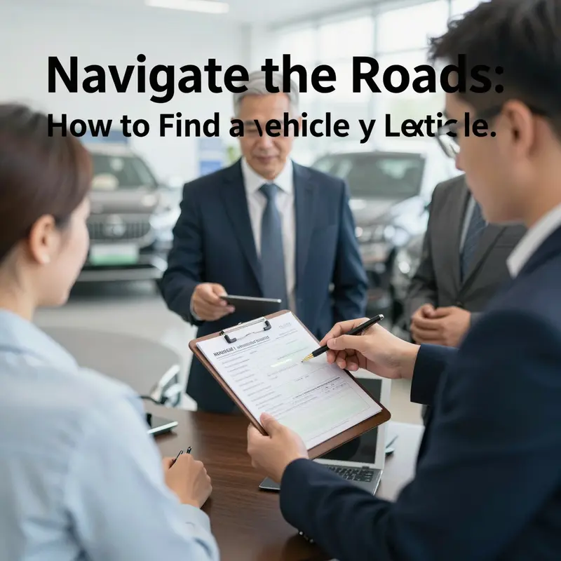 A user accessing official platforms for vehicle information via a mobile app.