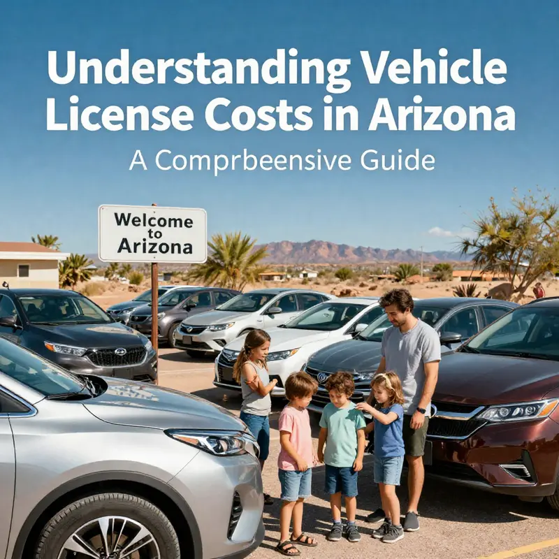 Families exploring their vehicle options against an Arizona backdrop.
