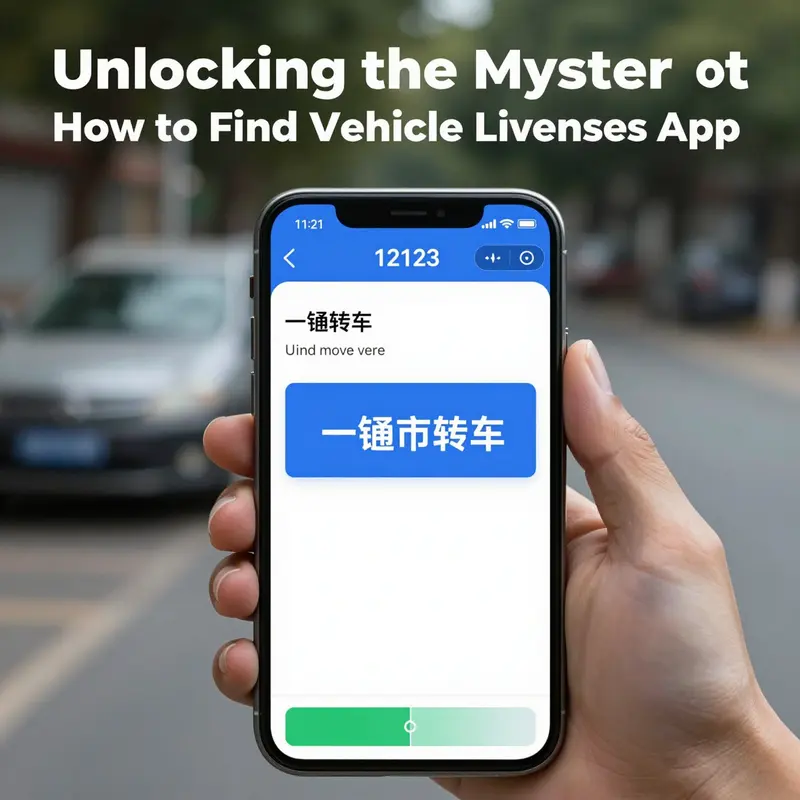 An official government app facilitating anonymous vehicle owner notifications.