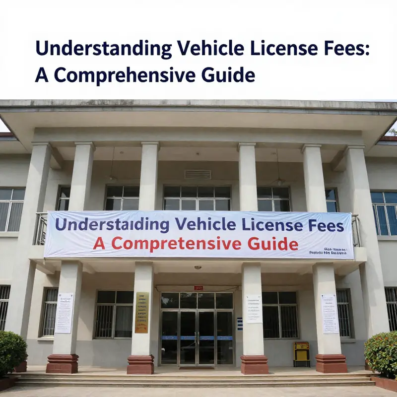 The process of obtaining a vehicle license for standard cars in a registration office.