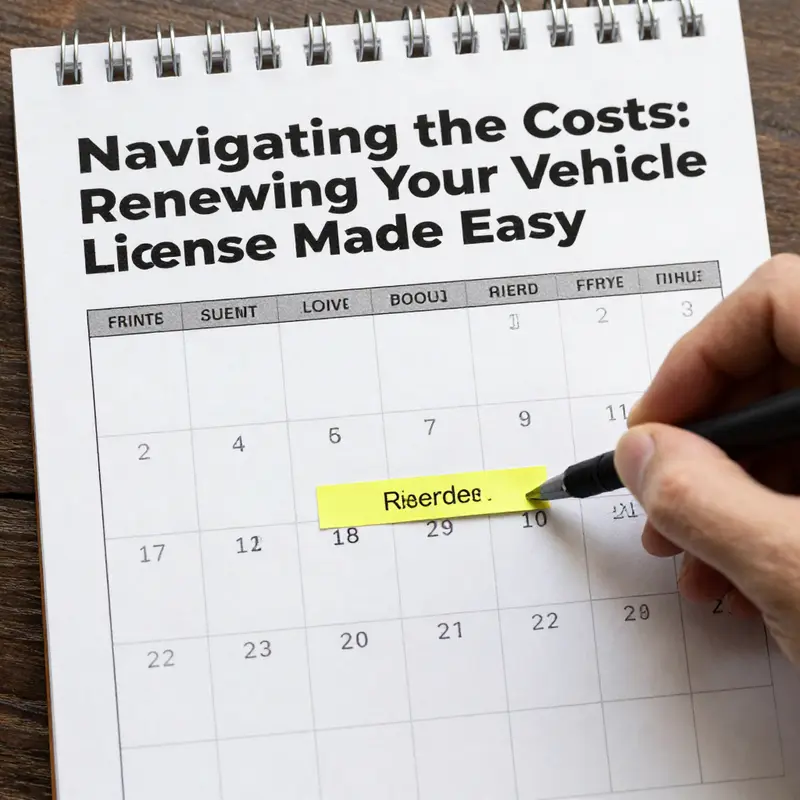 A global view of vehicle license renewal costs, showcasing variations across different jurisdictions.