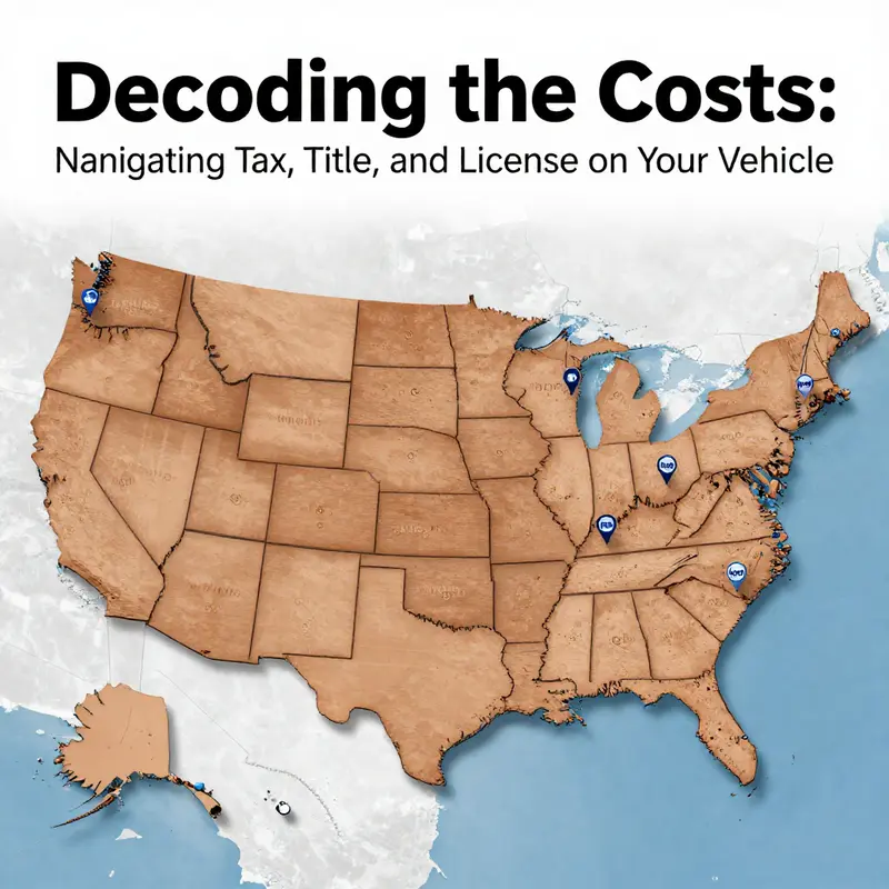 Understanding title fees and the process of transferring vehicle ownership.