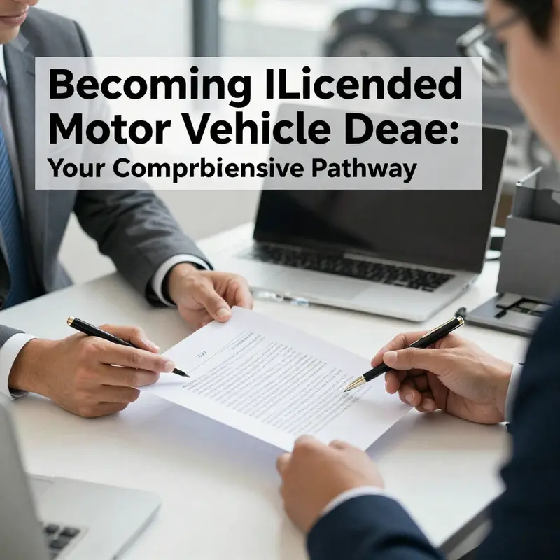 State maps showcasing the diverse licensing requirements for motor vehicle dealers across the United States.