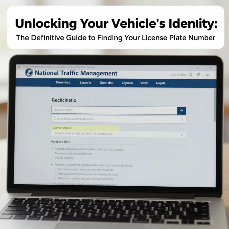 The interface of the Traffic Management 12123 app showing detailed vehicle information.