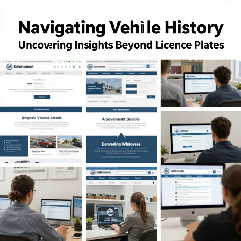 Understanding the limitations of checking vehicle history with just a license plate.