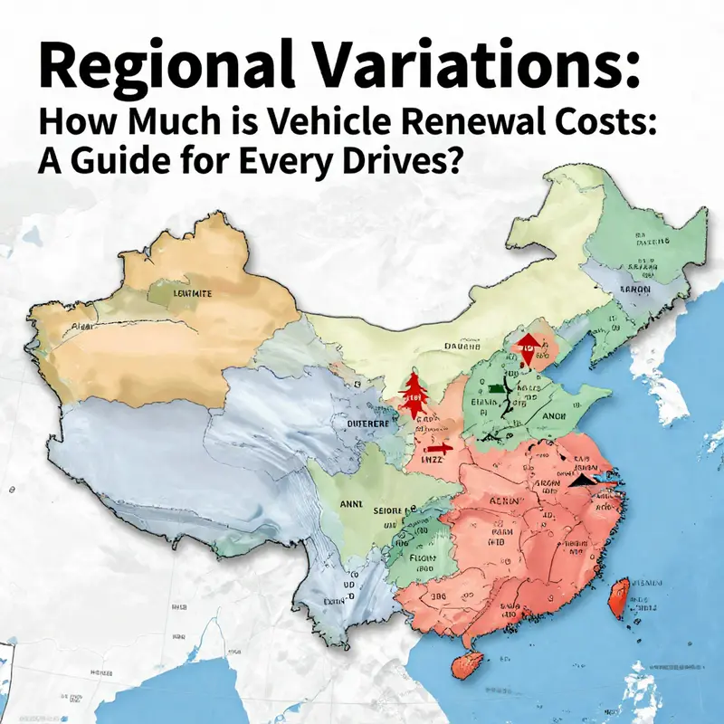 Comparison of vehicle license renewal costs for various vehicle types, including passenger cars, commercial trucks, and electric vehicles.