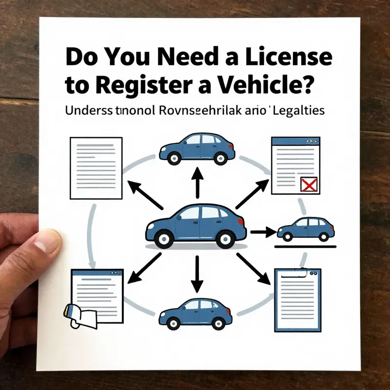 A diverse group of aspiring drivers exploring vehicle registration regulations.