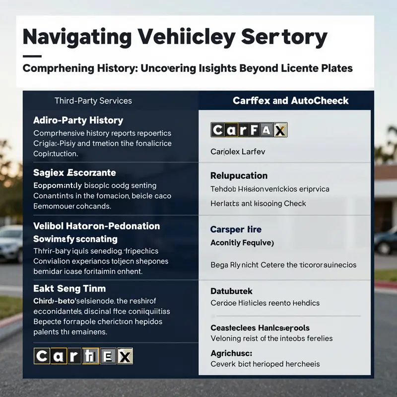Understanding the limitations of checking vehicle history with just a license plate.
