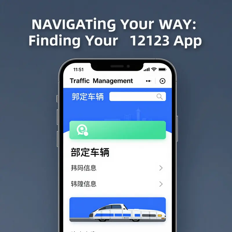 The Traffic Management 12123 app interface, where users can easily find their vehicle’s license plate number.