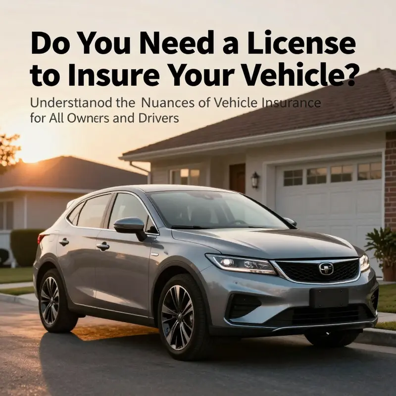 A new car parked outside a house during sunset, representing vehicle ownership and the necessity of insurance.