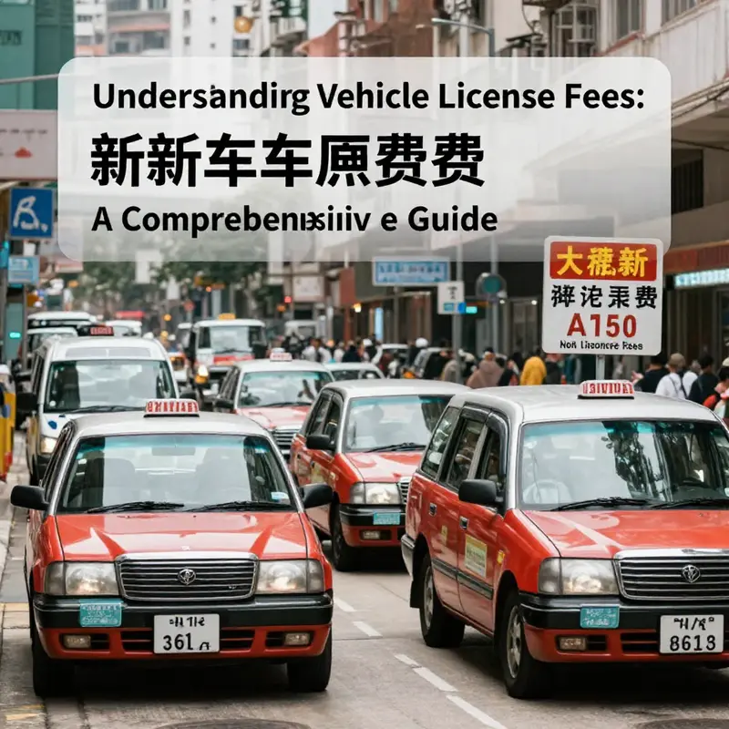 The process of obtaining a vehicle license for standard cars in a registration office.