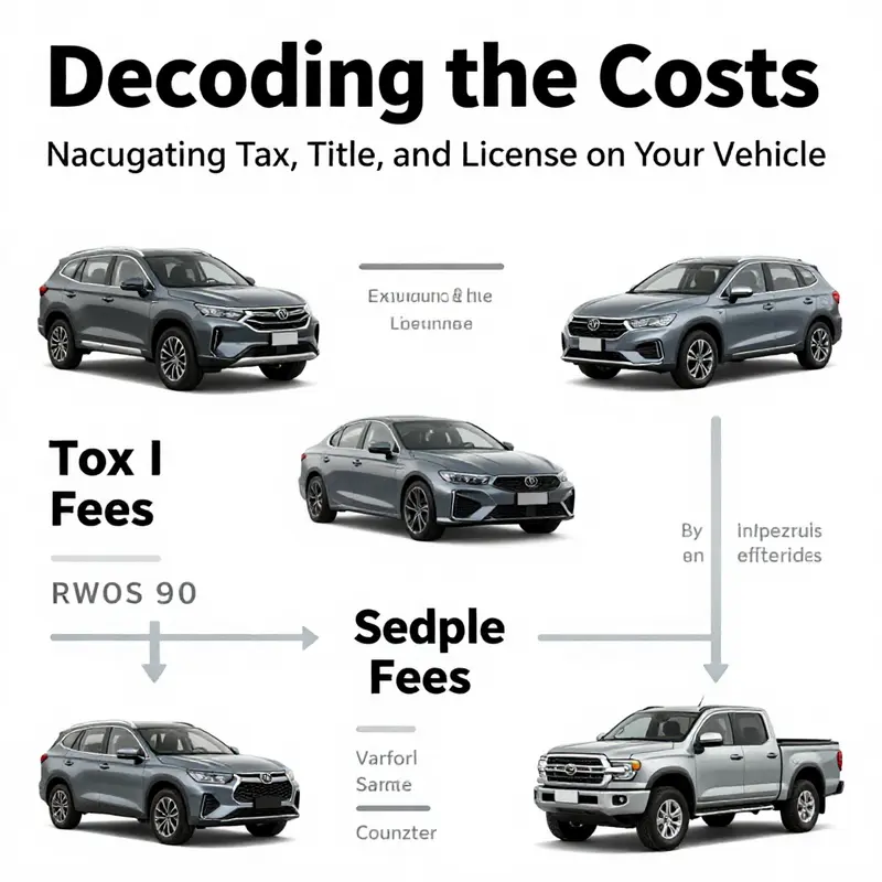 Understanding title fees and the process of transferring vehicle ownership.