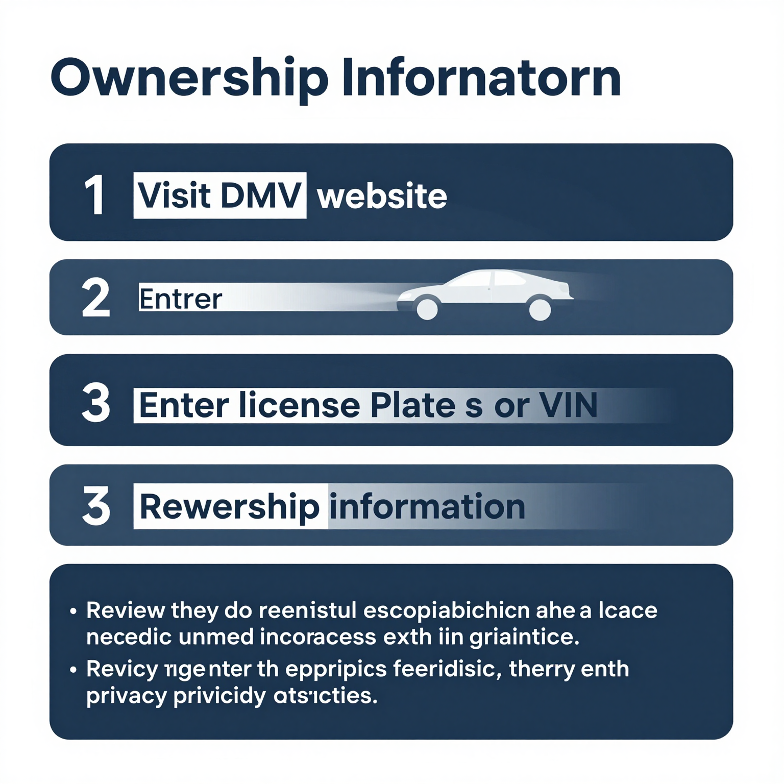 Steps to Access DMV Records