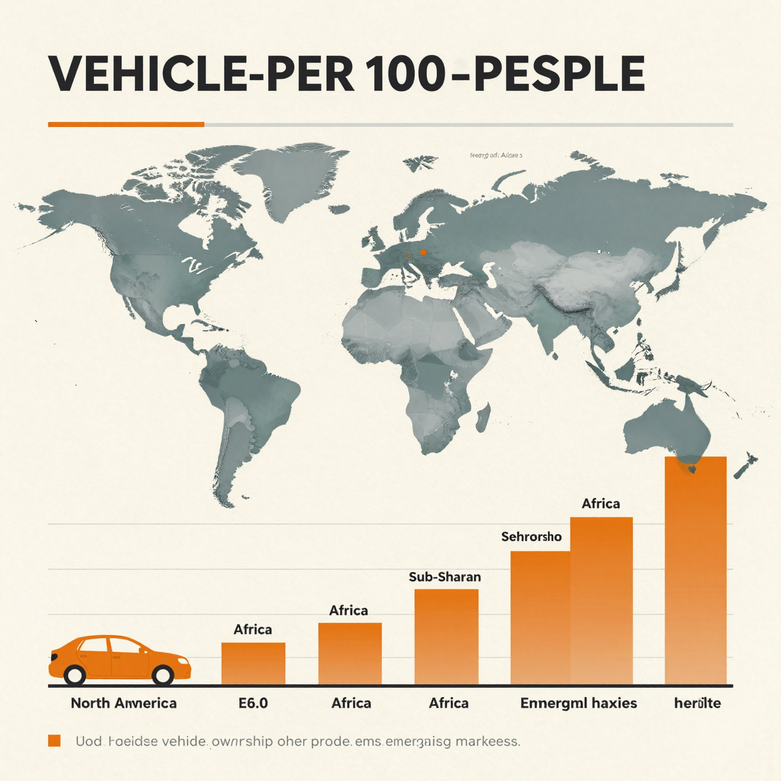 Infographic on vehicle ownership statistics