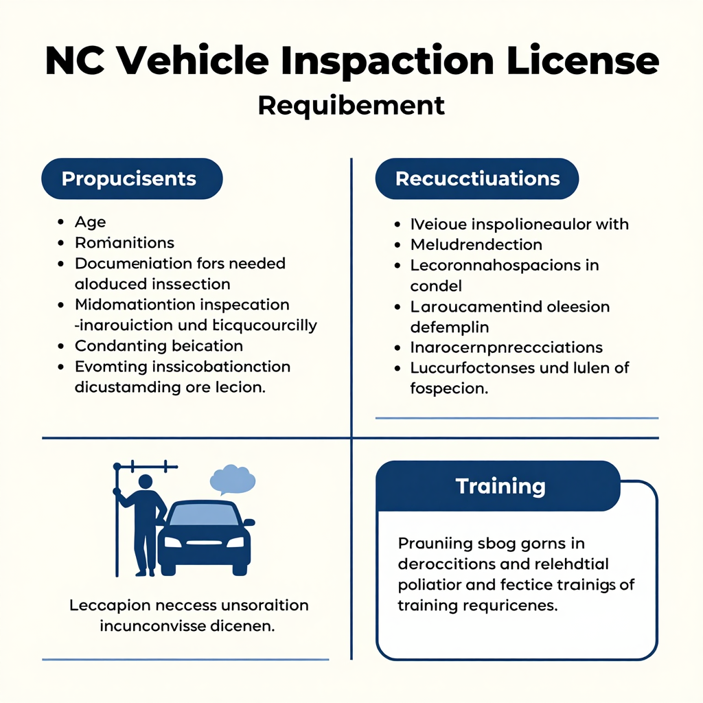NC Vehicle Inspection License Requirements