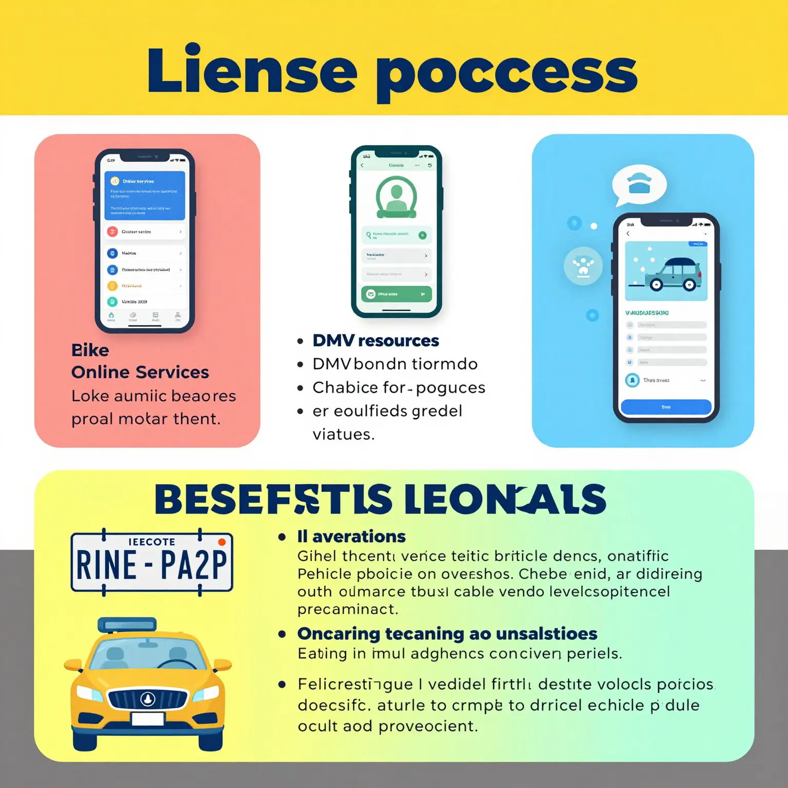 Infographic on License Plate Lookup