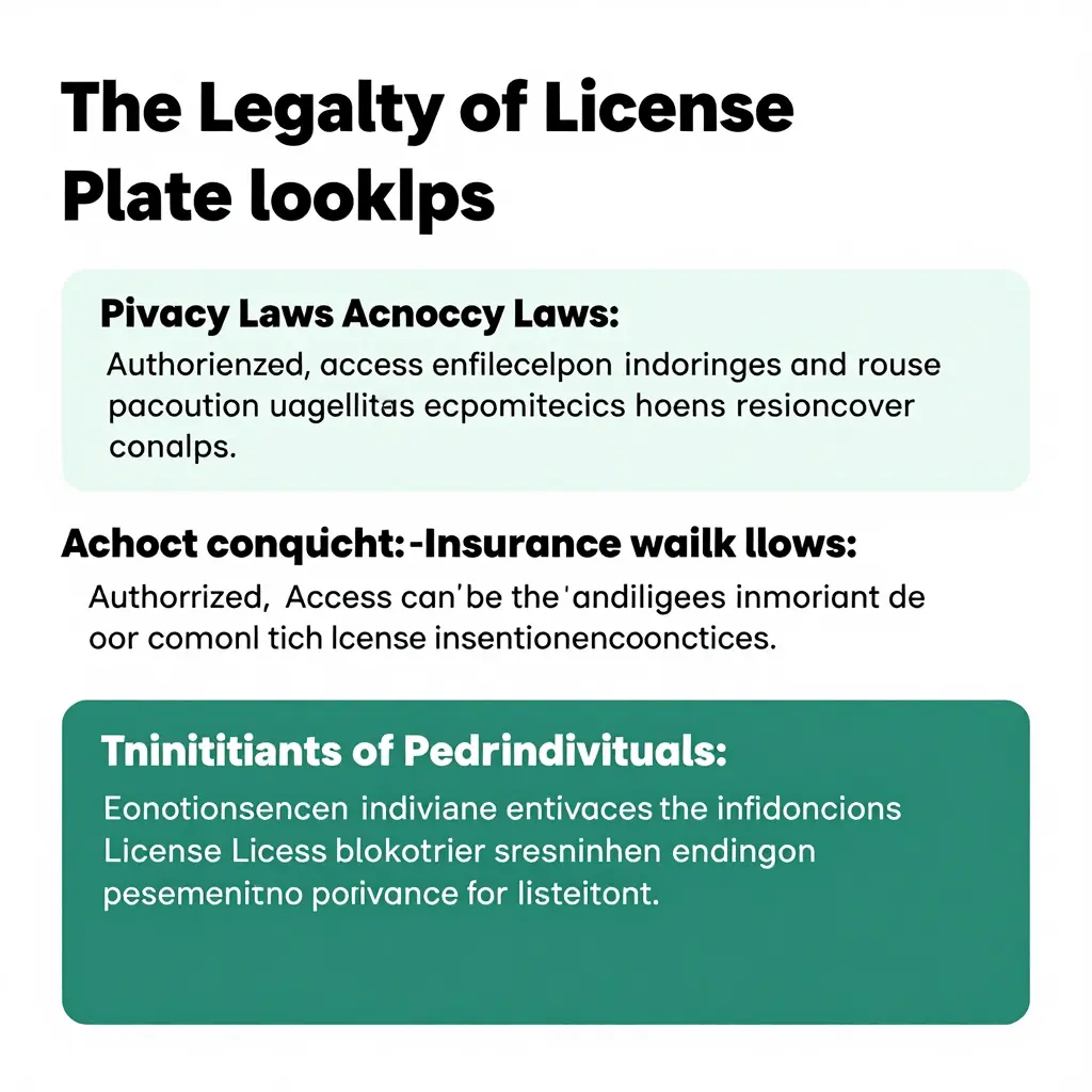 Legality of License Plate Lookup