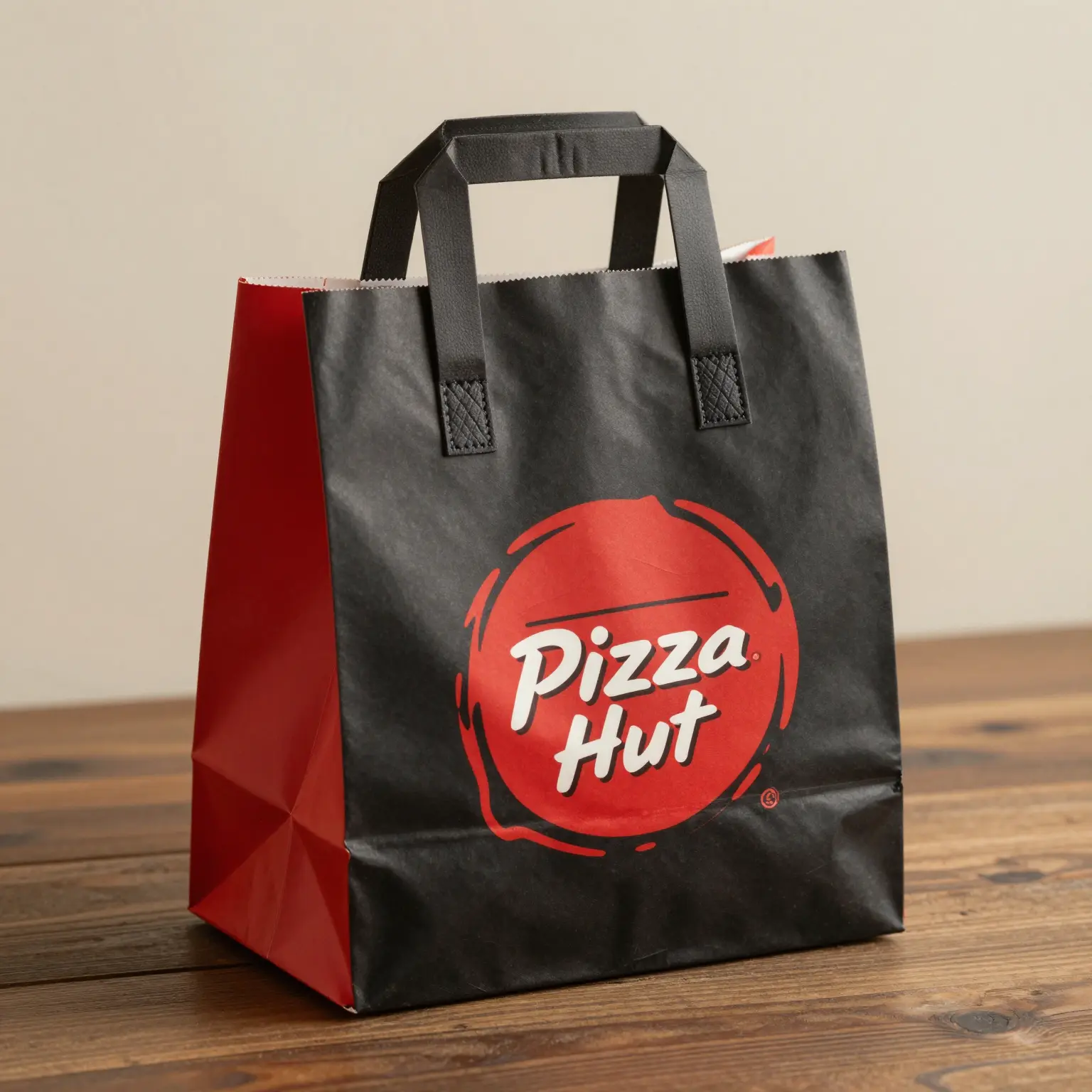 Retro Pizza Hut Takeout Bag