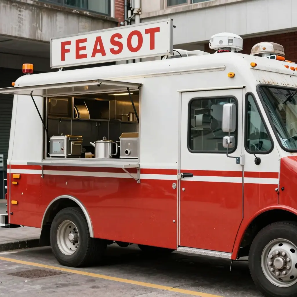Customized Retired Fire Truck
